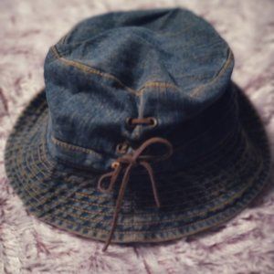Denim David & young women's bucket hat